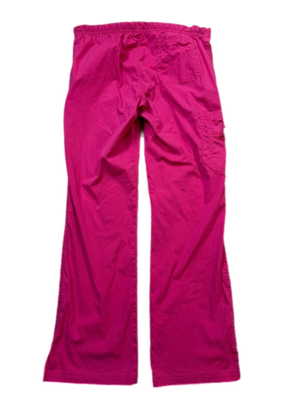 Life is Peachy Pink scrub pants Medium tall - Picture 7 of 9